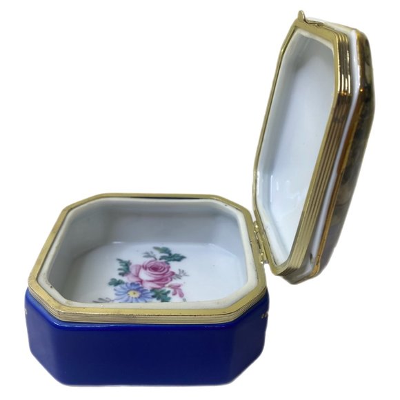 Andrea by Sadek Jewelry Trinket Keepsake Box w/Hinged Lid - Picture 8 of 13